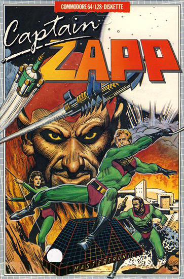 Captain Zzap box art