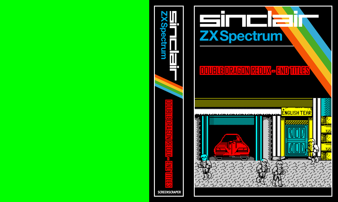 Double Dragon Redux - End Titles — box-texture (SS)