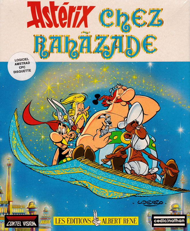 Astérix and the Magic Carpet — box-2D (FR)