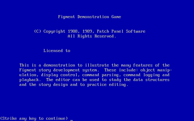 Figment - The Imagination Processor — ss (WOR)