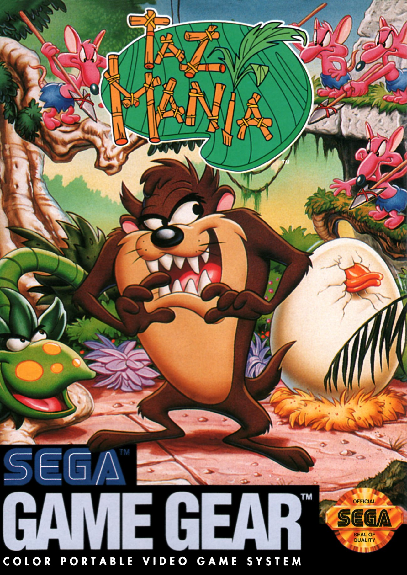 Taz-mania box art