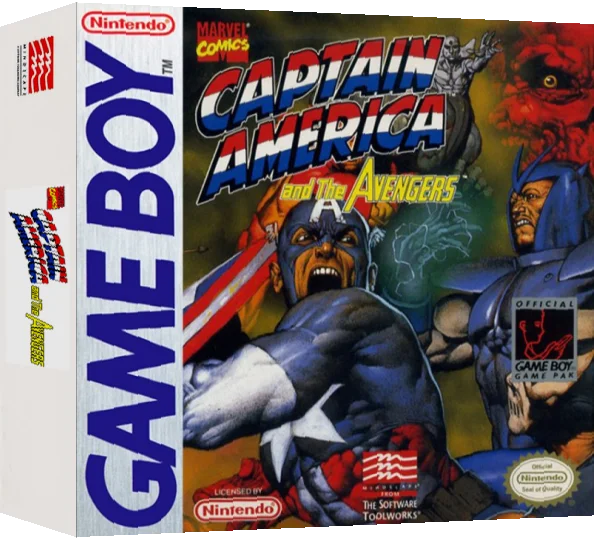 Captain America and the Avengers — box-3D (US)