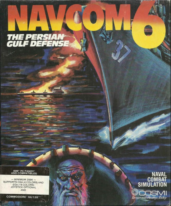 Navcom 6 - The Persian Gulf Defence box art