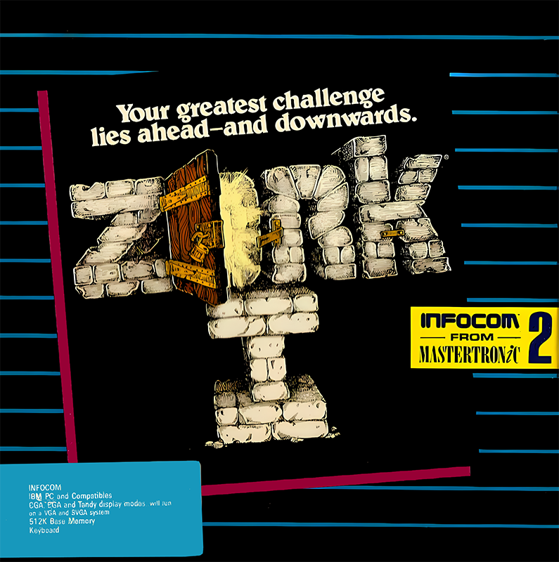 Zork 1 - The Great Underground Empire — box-2D (CUS)