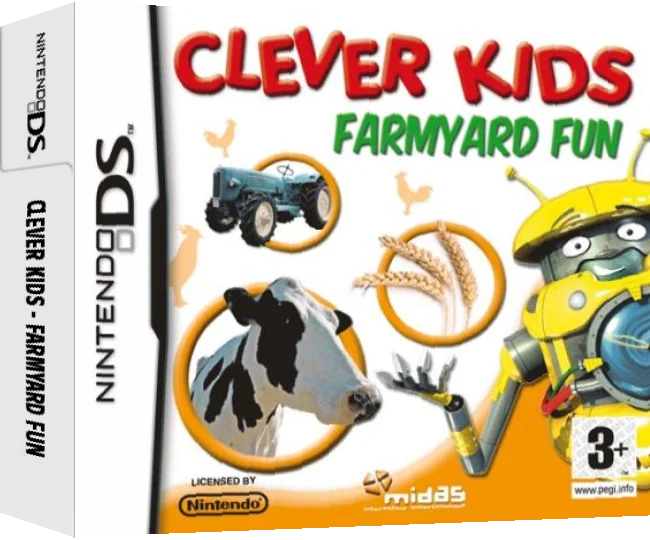 Clever Kids - Farmyard Fun — box-3D (EU)