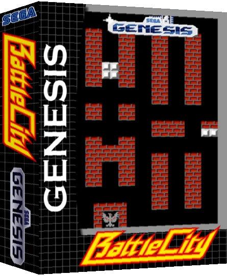 Battle City — box-3D (SS)