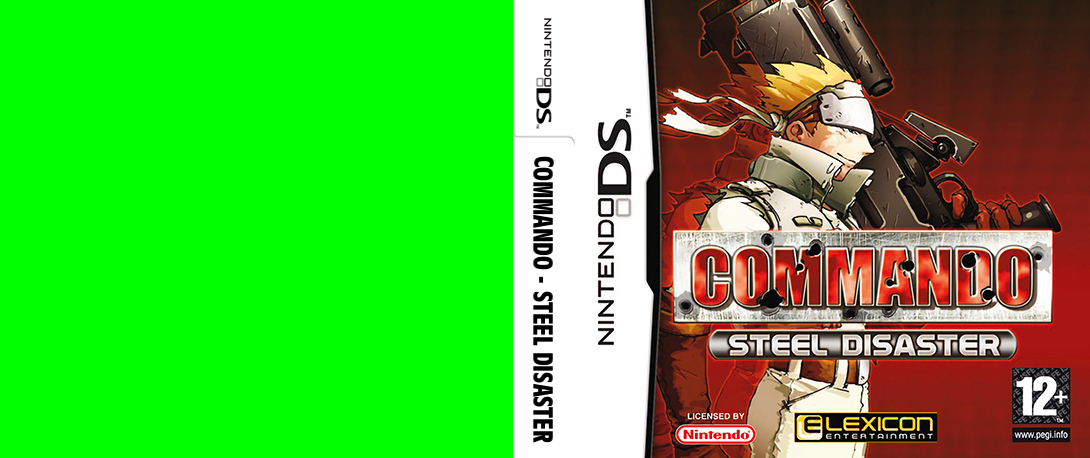 Commando - Steel Disaster — box-texture (EU)