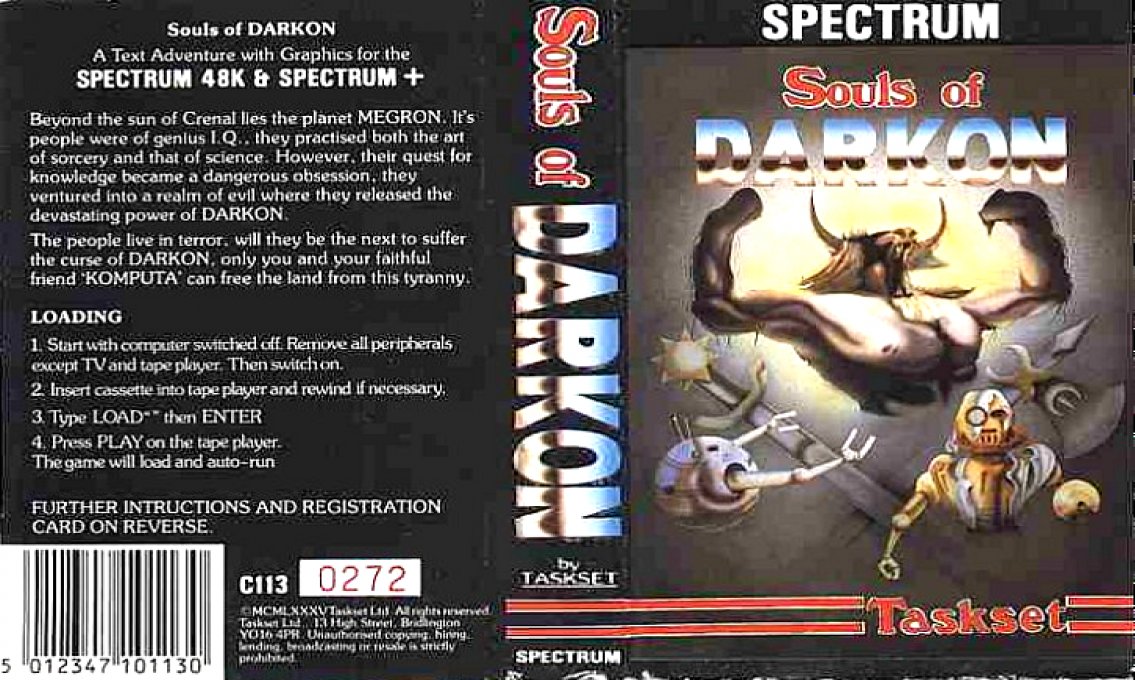 Souls Of Darkon — box-texture (EU)