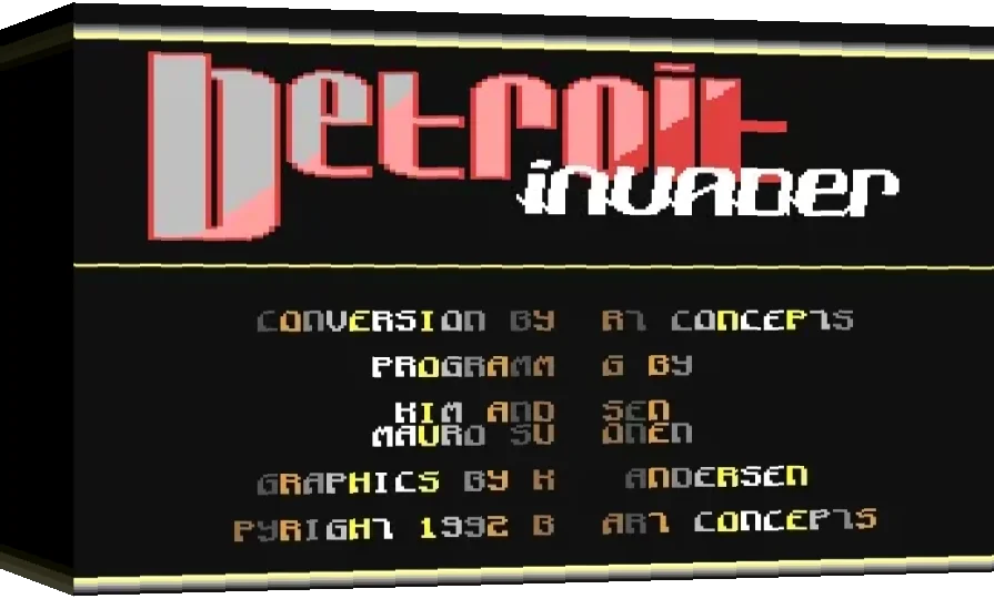 Detroit Invader — box-3D (WOR)