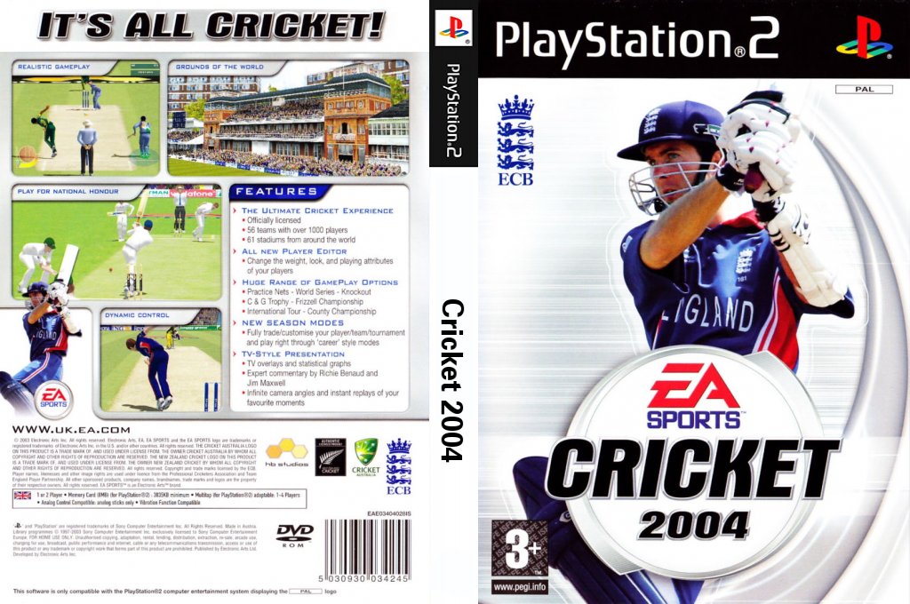 Cricket 2004 — box-texture (EU)