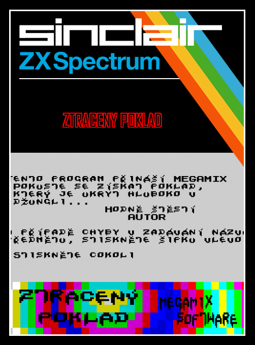 Ztracený poklad box art