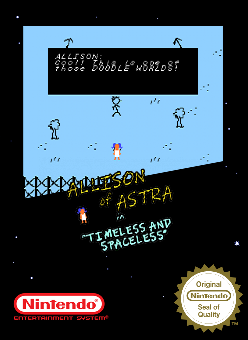 Allison of Astra in - Timeless and Spaceless box art