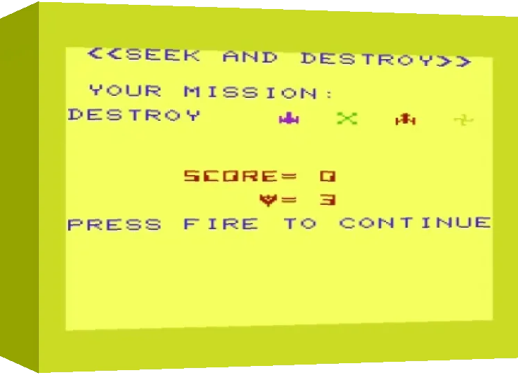 Seek And Destroy — box-3D (WOR)
