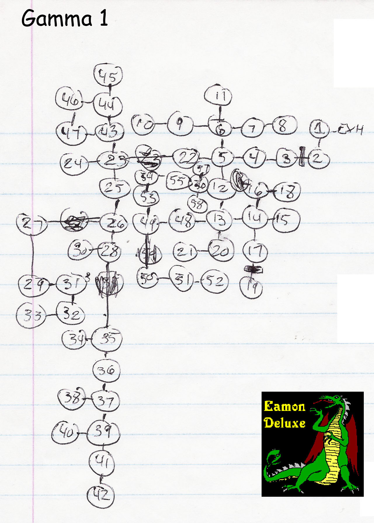 Eamon 180 - Gamma 1 — maps