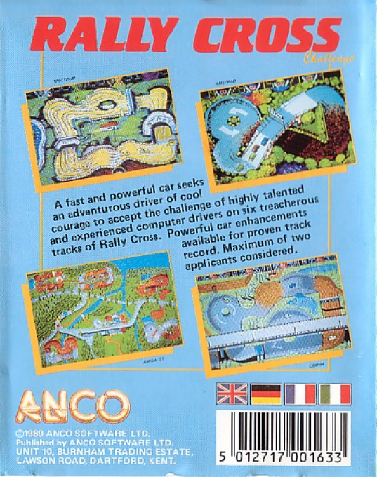 Rally Cross Challenge — box-2D-back (EU)