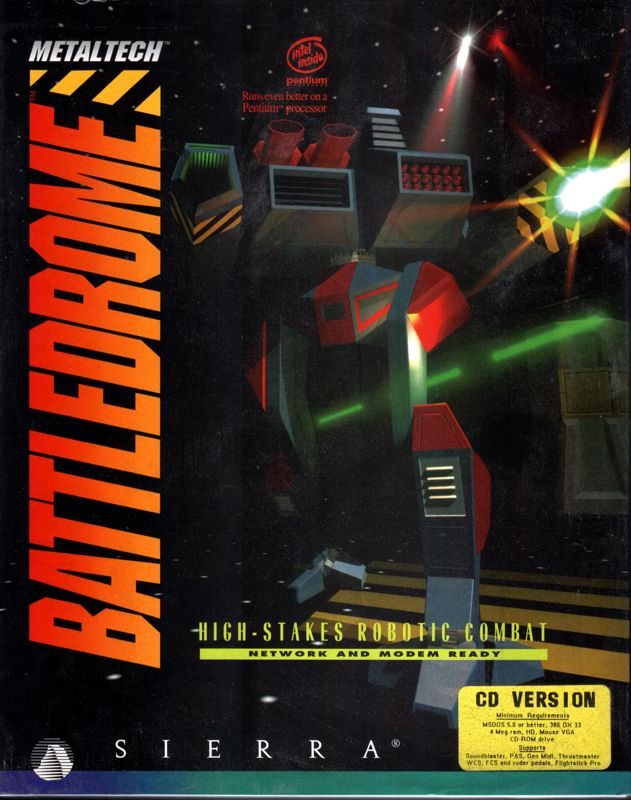 Metaltech - Battledrome — box-2D (EU)