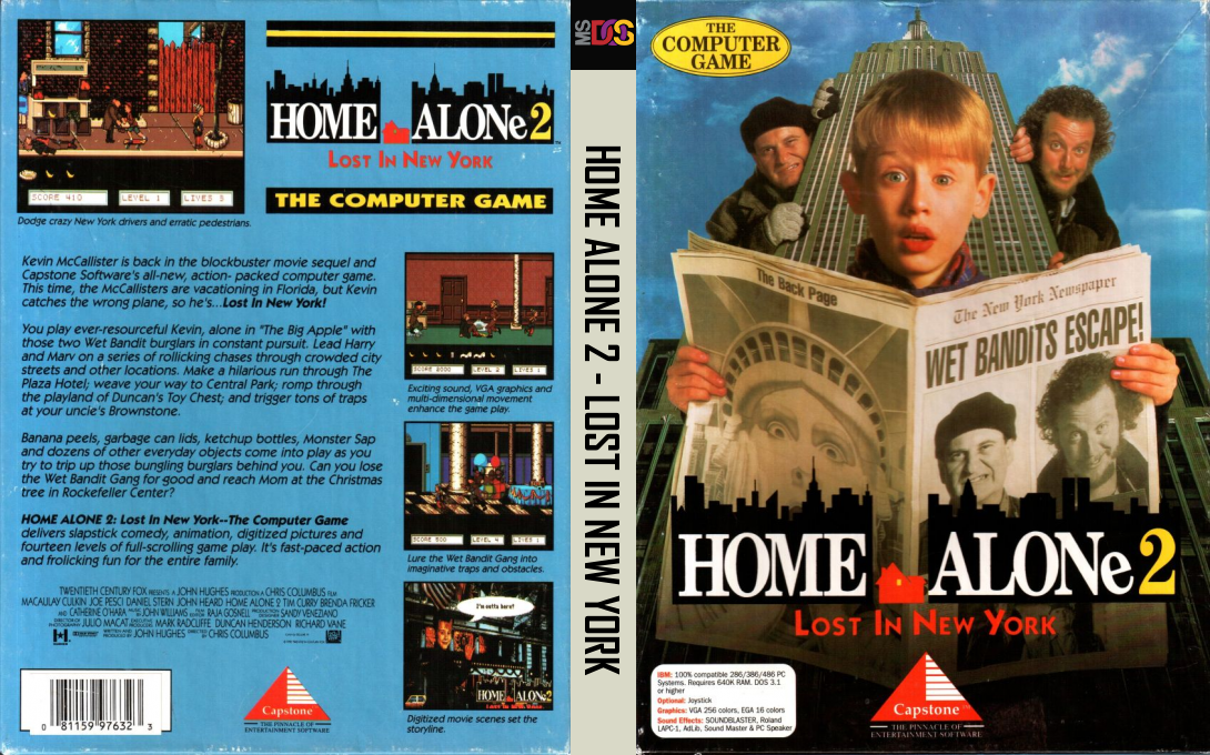Home Alone 2 - Lost In New York — box-texture (US)