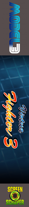 Virtua Fighter 3 — box-2D-side (SS)
