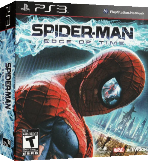 Spider-Man - Edge of Time — box-3D (CA)