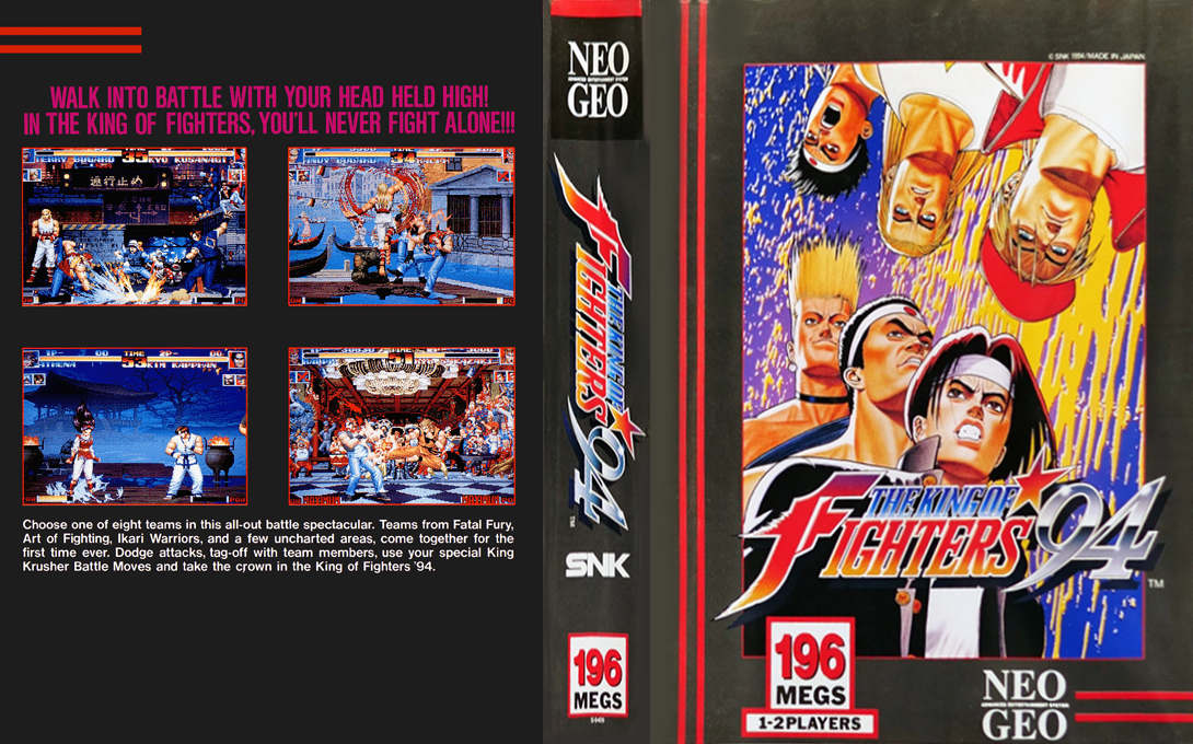 The King of Fighters '94 — box-texture (WOR)