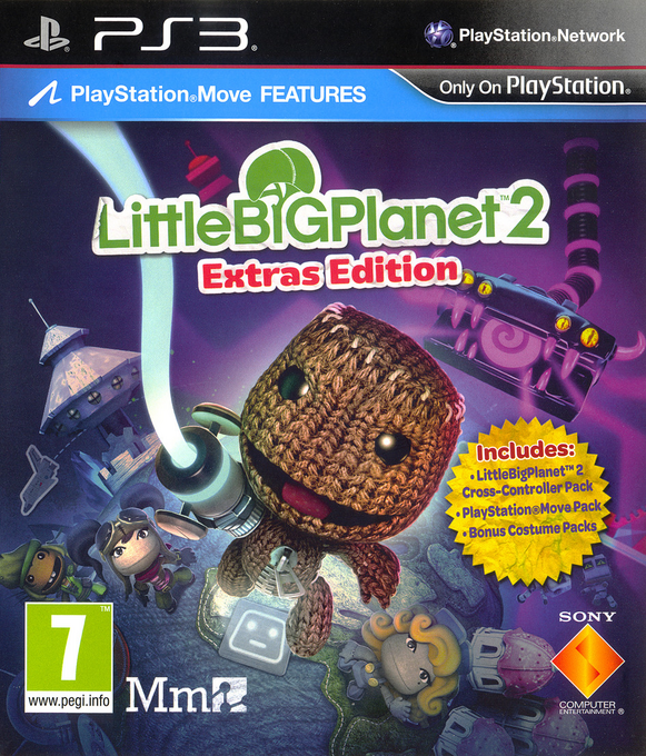 LittleBigPlanet 2 - Extras Edition — box-2D (EU)