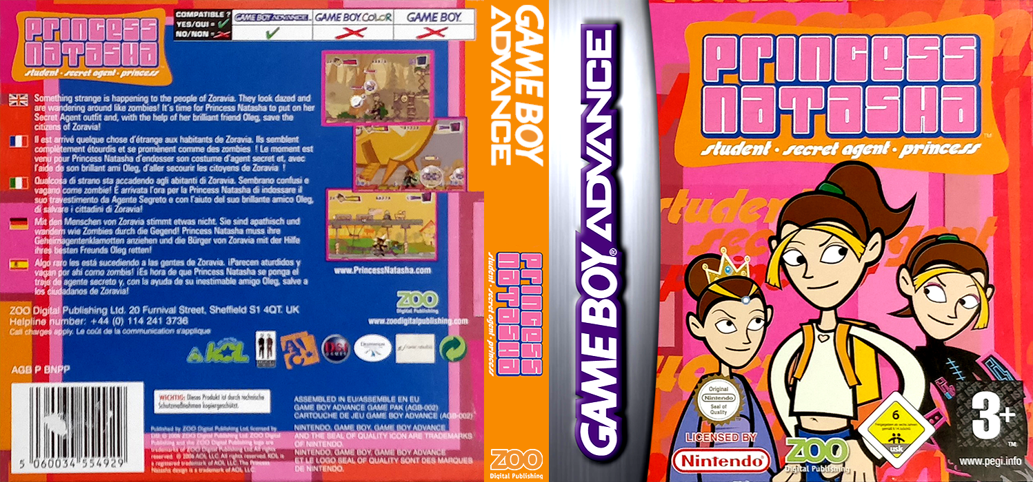 Princess Natasha - Student, Secret Agent, Princess — box-texture (EU)