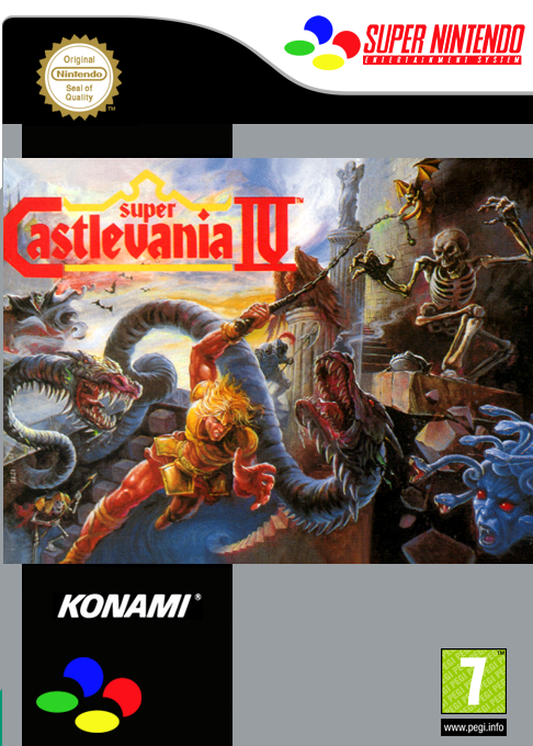 Super Castlevania 4 — box-2D (EU)