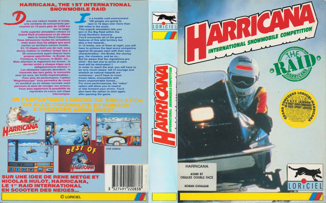 Harricana - International Snowmobile Race — box-texture (EU)