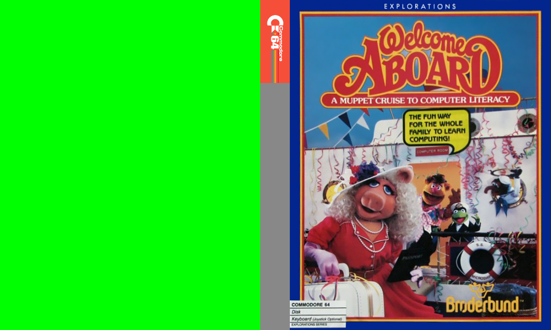 Welcome Aboard — box-texture (US)