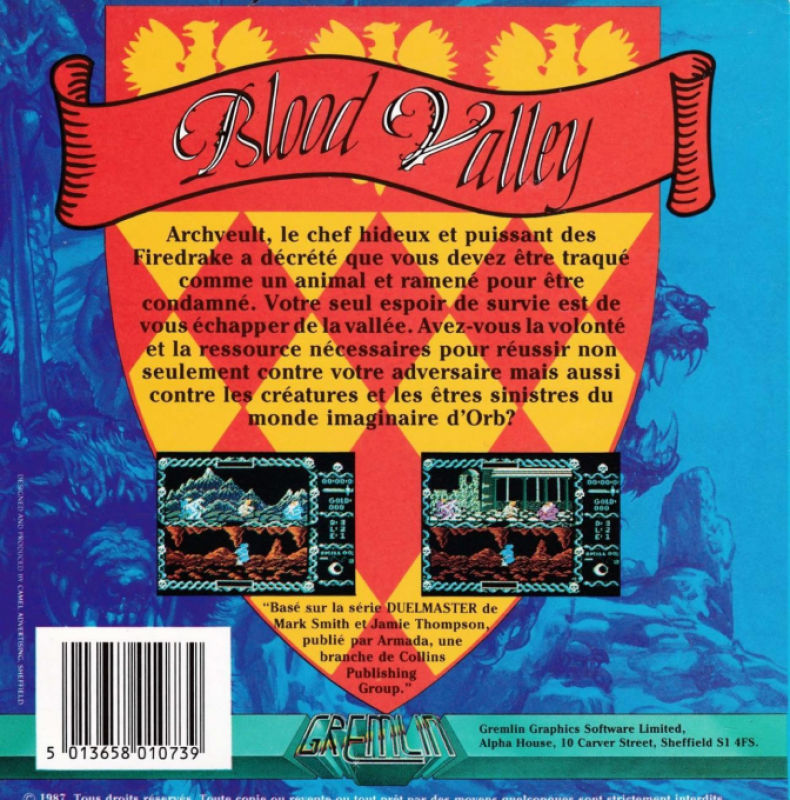 Blood Valley — box-2D-back (FR)