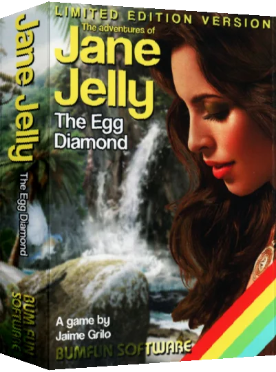 The Adventures of Jane Jelly 3: The Egg Diamond — box-3D (EU)