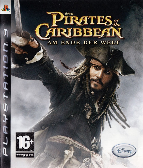 Disney Pirates of the Caribbean - At World's End — box-2D (DE)