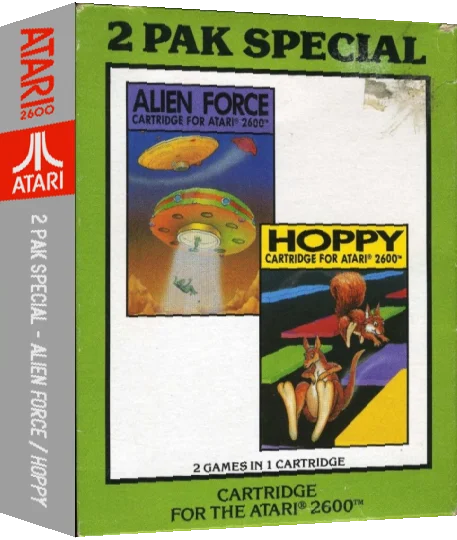 2 Pak Special - Alien Force / Hoppy — box-3D (EU)