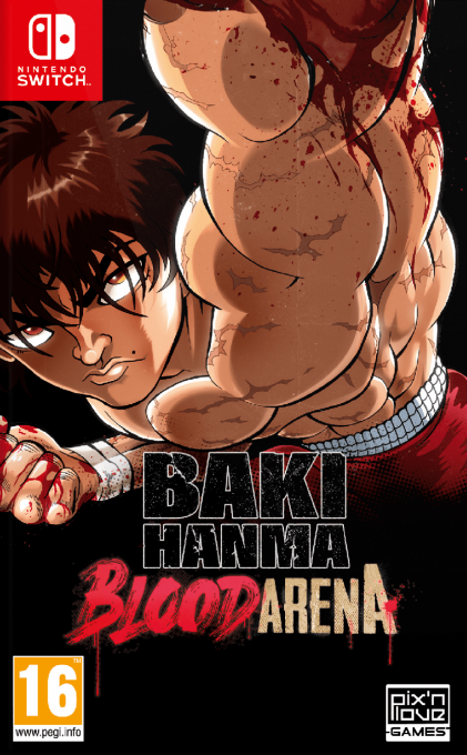 Baki Hanma - Blood Arena box art