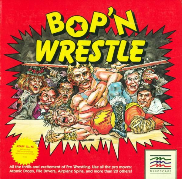 Bop 'n Wrestle box art