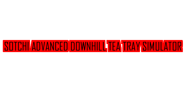 Sotchi Advanced Downhill Tea Tray Simulator — wheel-hd (SS)