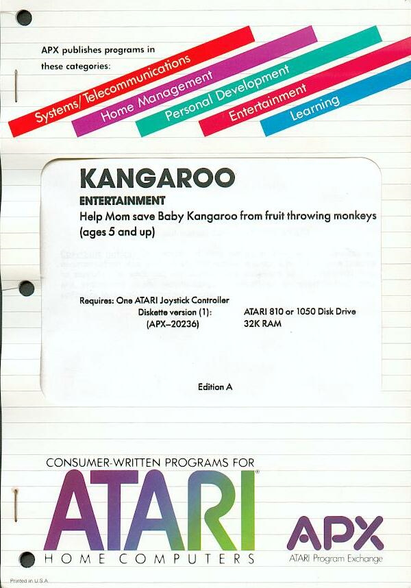 Kangaroo box art