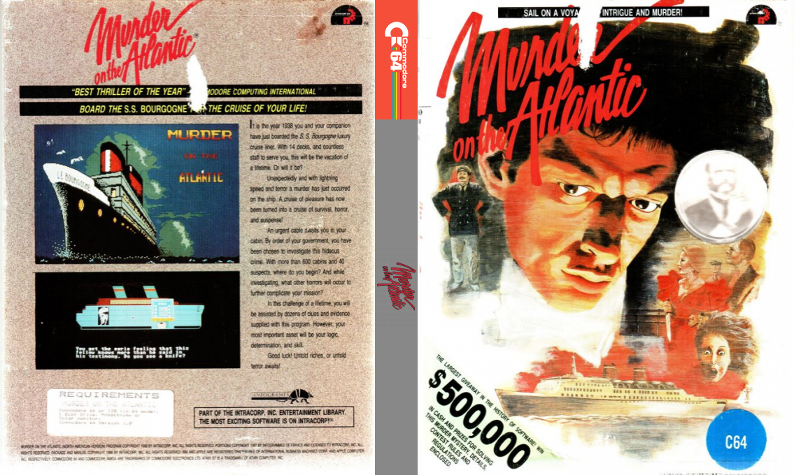 Murder On The Atlantic — box-texture (US)