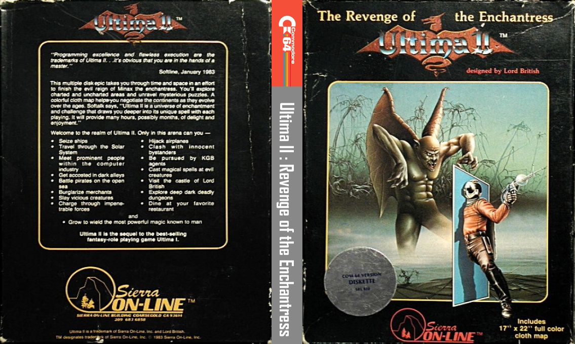 Ultima 2 - Revenge Of The Enchantress — box-texture (US)