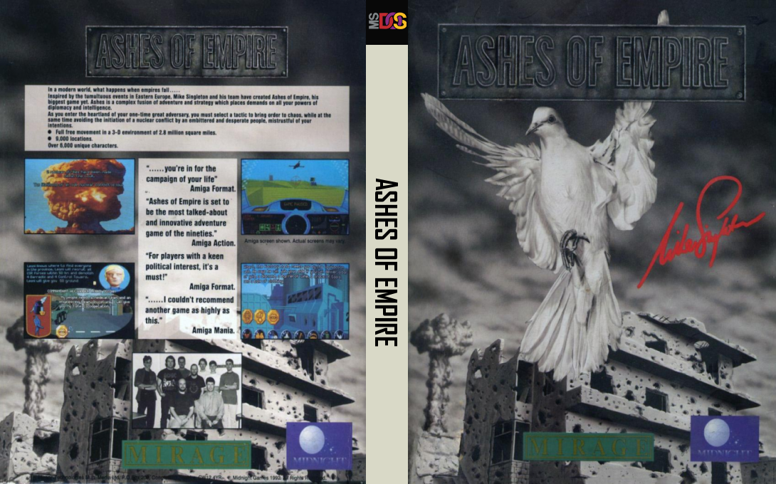 Ashes Of Empire — box-texture (EU)