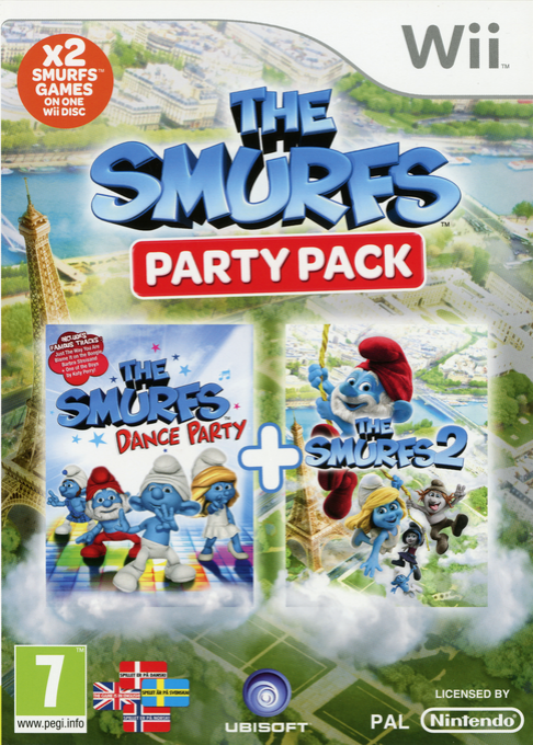 Smurfs Party Pack, The box art