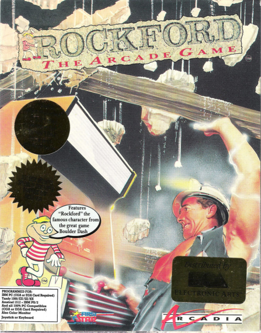 Rockford - The Arcade Game box art
