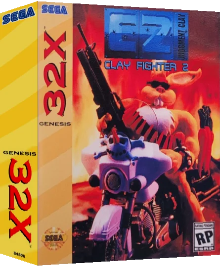 ClayFighter 2 — box-3D (US)