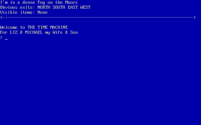 Mysterious Adventure No. 2: The Time Machine — ss (WOR)