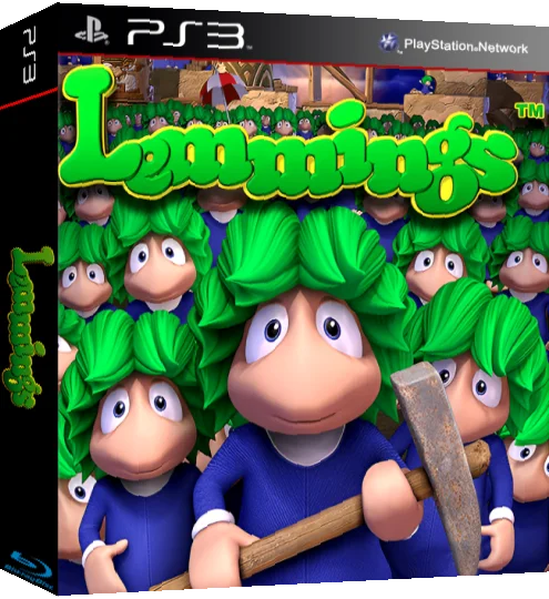 Lemmings — box-3D (WOR)