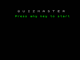 Quizmaster — sstitle (WOR)