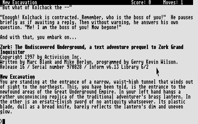 Zork - The Undiscovered Underground — sstitle (WOR)
