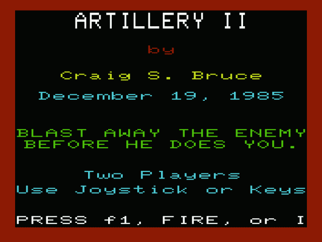 Artillery II — sstitle (WOR)