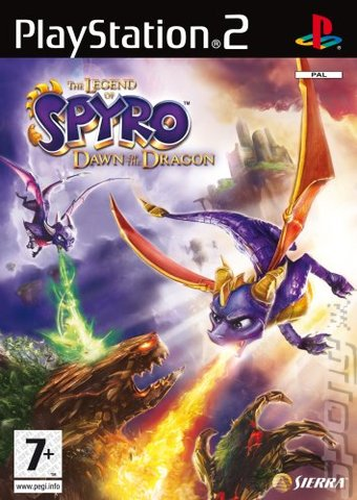 Legend of Spyro, The - Dawn of the Dragon — box-2D (EU)