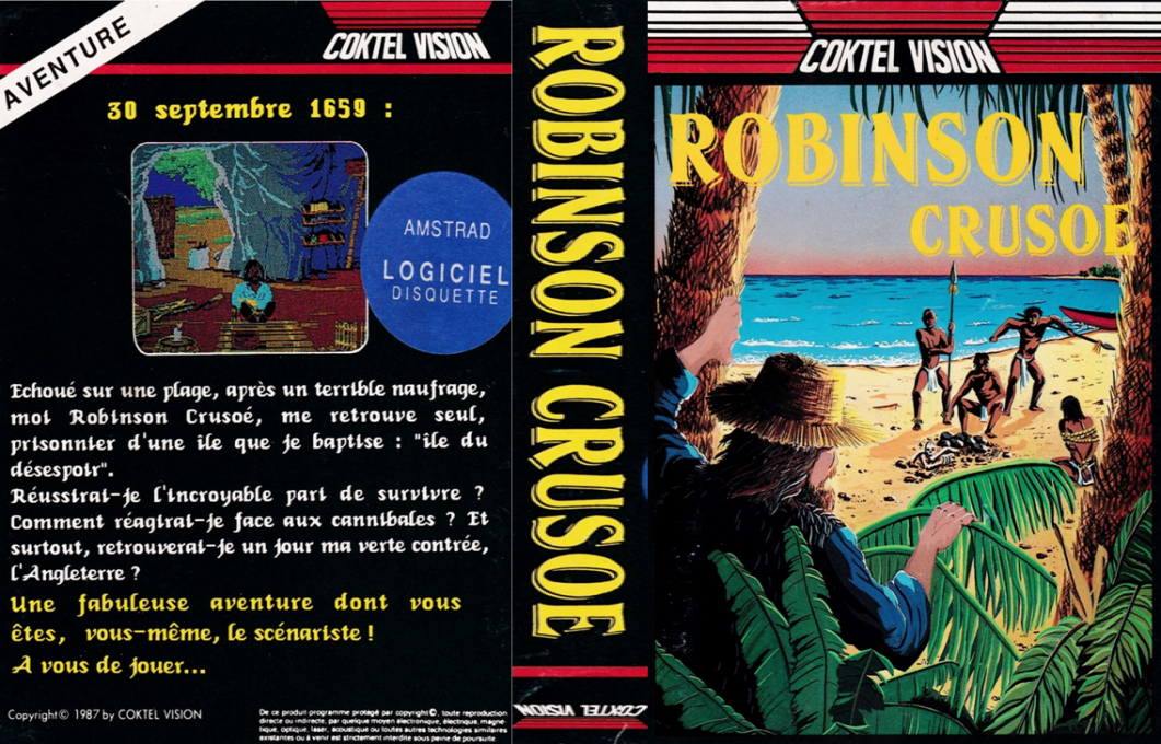 Robinson Crusoé — box-texture (FR)